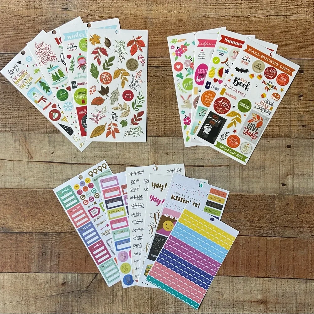 The Happy Planner 34 Sheets Stickers